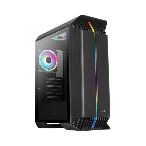 Корпус AeroCool Gladiator Duo Midi-Tower черный