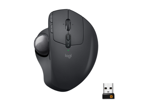 Мышь Logitech Trackball MX Ergo мышь графитовый