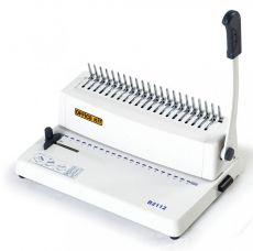 Переплетчик Office Kit B2112 A4/перф.12л.сшив./макс.250л./пластик.пруж. (6-28мм)